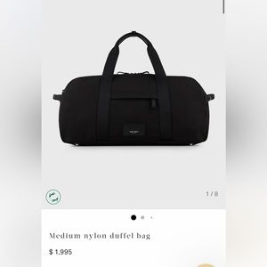 Giorgio Armani Nylon Duffle Bag